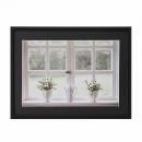 フジカラー アルミ額 YA-6 ワイド4切 ブラック