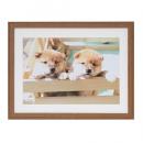 フジカラー 木製額 YM-9 ワイド4切 ブラウン