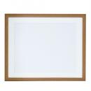 フジカラー 木製額 YM-9 半切 ブラウン